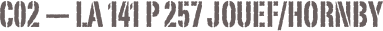 C02 — La 141 P 257 Jouef/Hornby